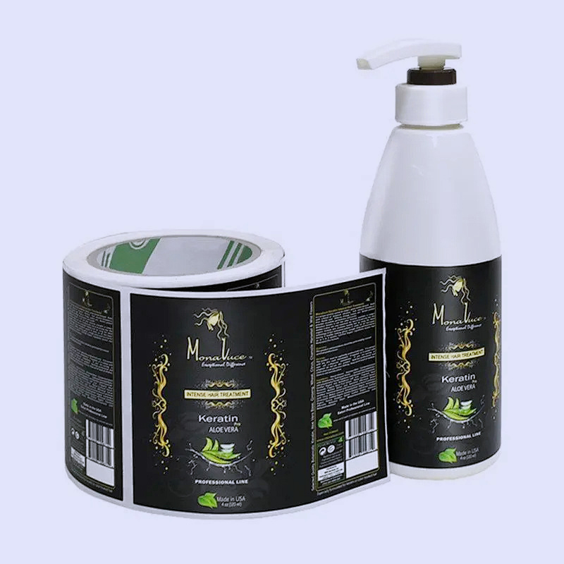 某日化用品厂定制88858cc永利官网不干胶标签