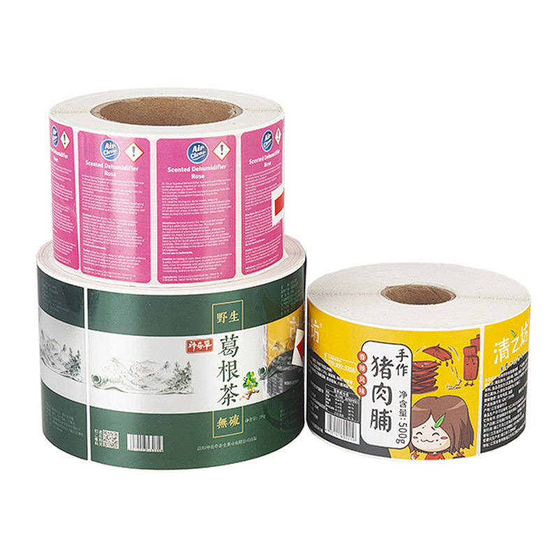 某食品厂定制88858cc永利官网热敏纸不干胶标签